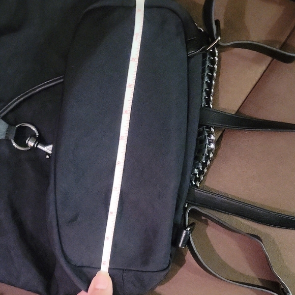 Rebecca Minkoff Pewter Chain-Trim Backpack - Picture 12 of 15